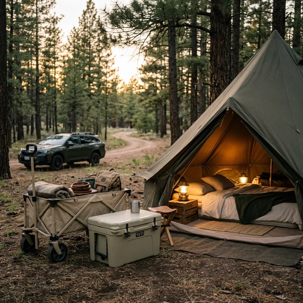 คู่มือจัดเซต Car Camping สไตล์ Glamping ขนง่าย นอนสบาย เหมือนยกห้องนอนไปกางเต็นท์